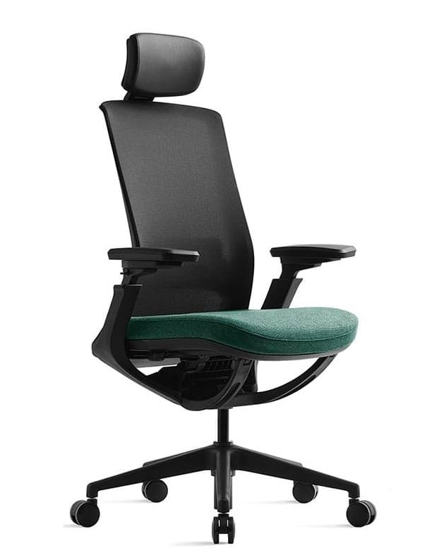 Kancelářská ergonomická židle ROLY BLACK - síťovina, více barev Antracit - náhled 3