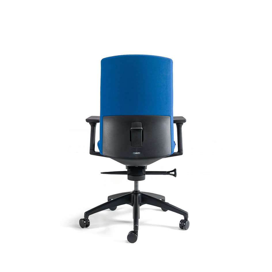 Kancelářská ergonomická židle BESTUHL J2 BP — více barev, bez podhlavníku Modrá 214 - náhled 5