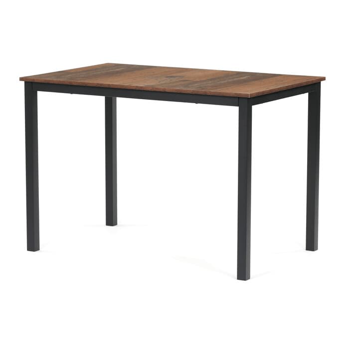 Jídelní stůl TOMSO – 110x70 cm, MDF old wood Autronic - náhled 5