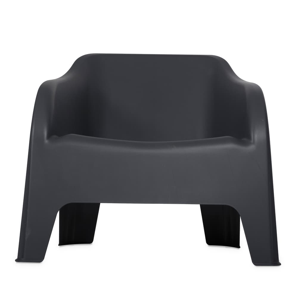 PETRA ARMCHAIR plastové křeslo - grafit - náhled 2