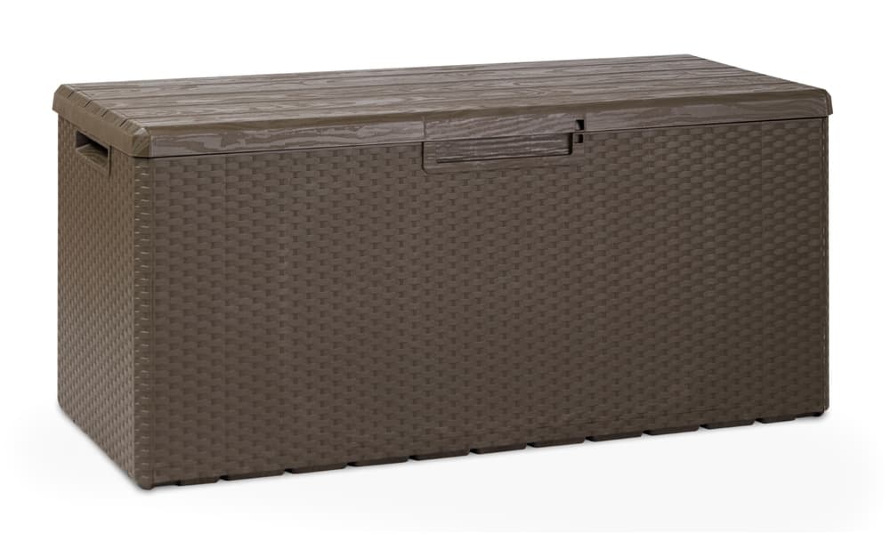 PORTOFINO zahradní plastový úložný box 340 L - hnědá - náhled 5