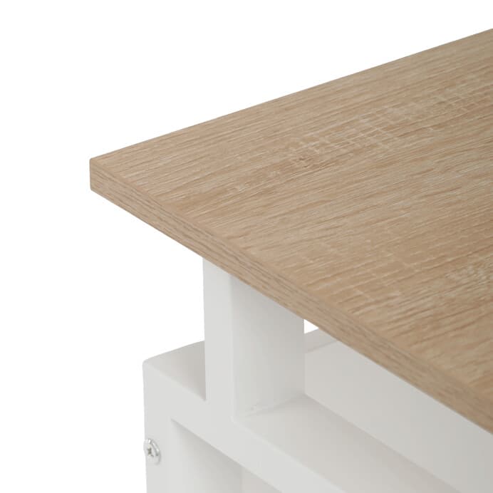 Stylový kancelářský stůl RENO 120x60cm s šuplíky – melamin, dub sonoma Autronic - náhled 4