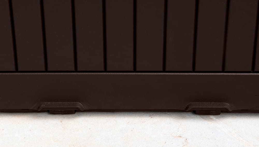 Zahradní úložný box BRAY — 270L, hnědá - náhled 2