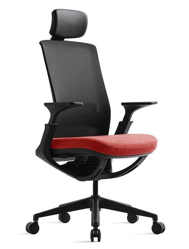 Kancelářská ergonomická židle ROLY BLACK - síťovina, více barev Antracit - náhled 4