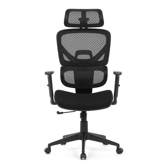 Ergonomická kancelářská židle DENEB — černý mesh potah Autronic - náhled 2