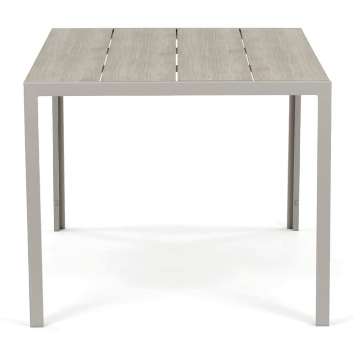 Zahradní stůl METRAXO — 150x90 cm, kov, polywood, béžová, Autronic - náhled 4