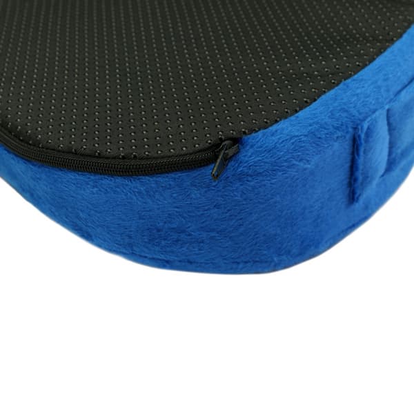 Ergonomický podsedák pod hýždě - paměťová pěna, modrá - náhled 3