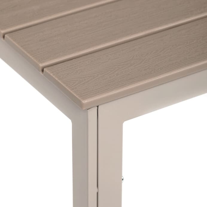 Zahradní sestava VERANDA – polywood, béžová, Autronic - náhled 5