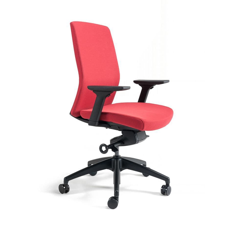 Kancelářská ergonomická židle BESTUHL J2 BP — více barev, bez podhlavníku Modrá 214 - náhled 2