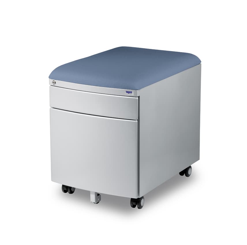 Pojízdný kontejner Mayer 32P8 30 462 — stříbrný, modrý aquaclean Mayer - náhled 2