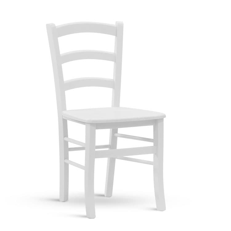 Židle PAYSANE COLOR – různá barevná provedení, masivní sedák, ideální do restaurací Stima bianco anilin - náhled 3
