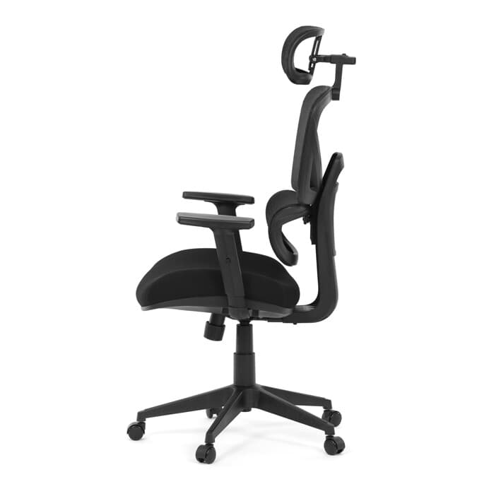 Ergonomická kancelářská židle DENEB — černý mesh potah Autronic - náhled 3