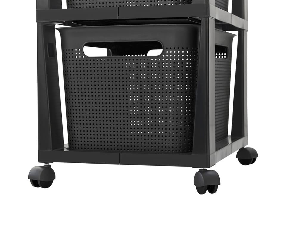 BRISEN komoda 3x16 L - antracit - náhled 5