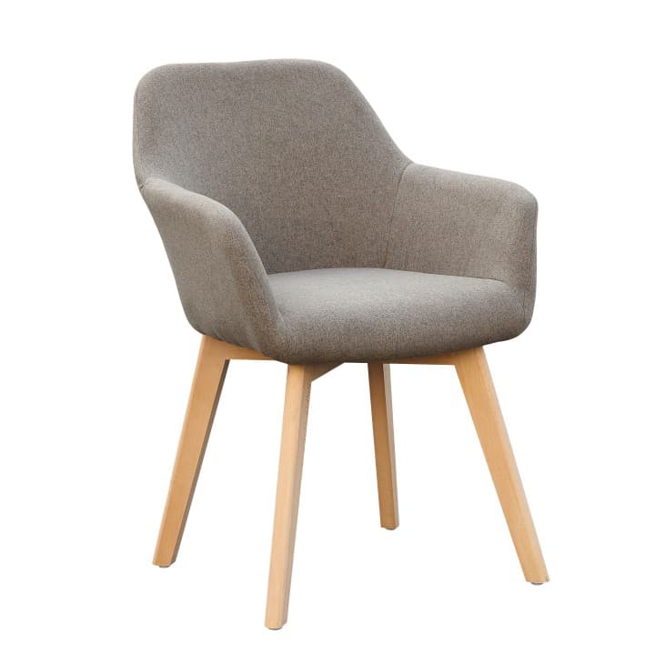 Designové křesílko CLORIN — buk, látka, více barev