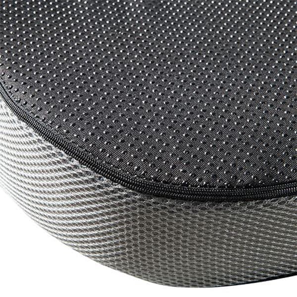 Ergonomický podsedák pod hýždě - paměťová pěna, černá/šedá - náhled 3