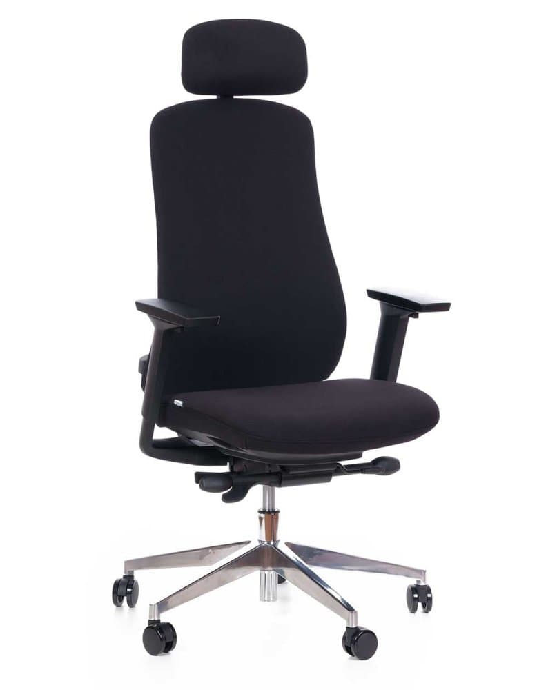 Kancelářská ergonomická židle Sego Terra — látka, více barev, nosnost 120 kg