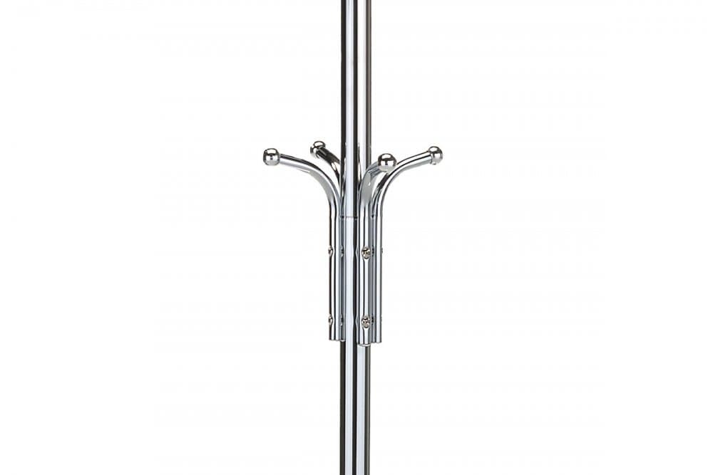 Věšák stojanový DALIDA - 182 cm, kov, lesklý chrom - náhled 3