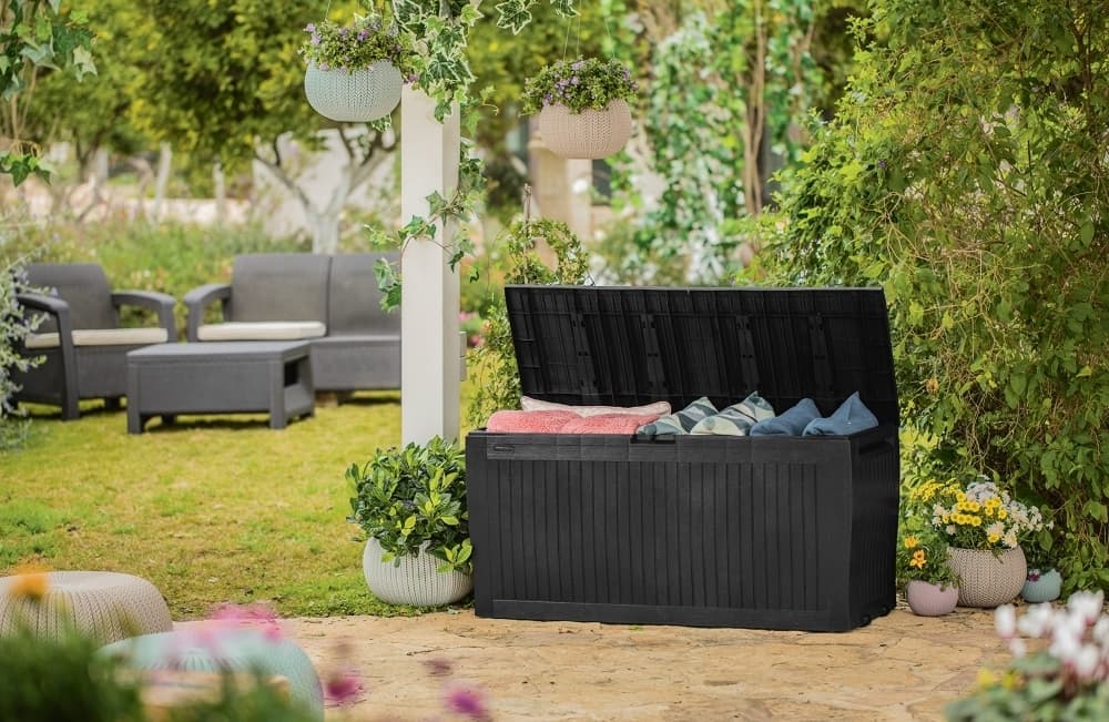 COMFY úložný box - 270L - grafit - náhled 4