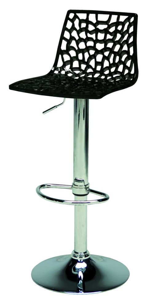 Barová židle SPIDER – variabilní výška, moderní design, více barev