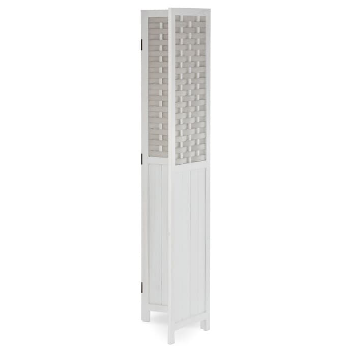 Elegantní bílý paraván LIVARO z masivu pro moderní interiéry Autronic - náhled 4
