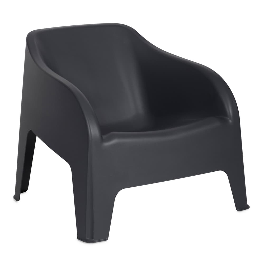 PETRA ARMCHAIR plastové křeslo - grafit - náhled 5